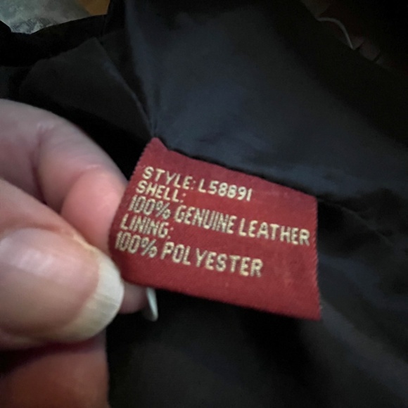 Distressed Leather Jacket - Large - Picture 7 of 7